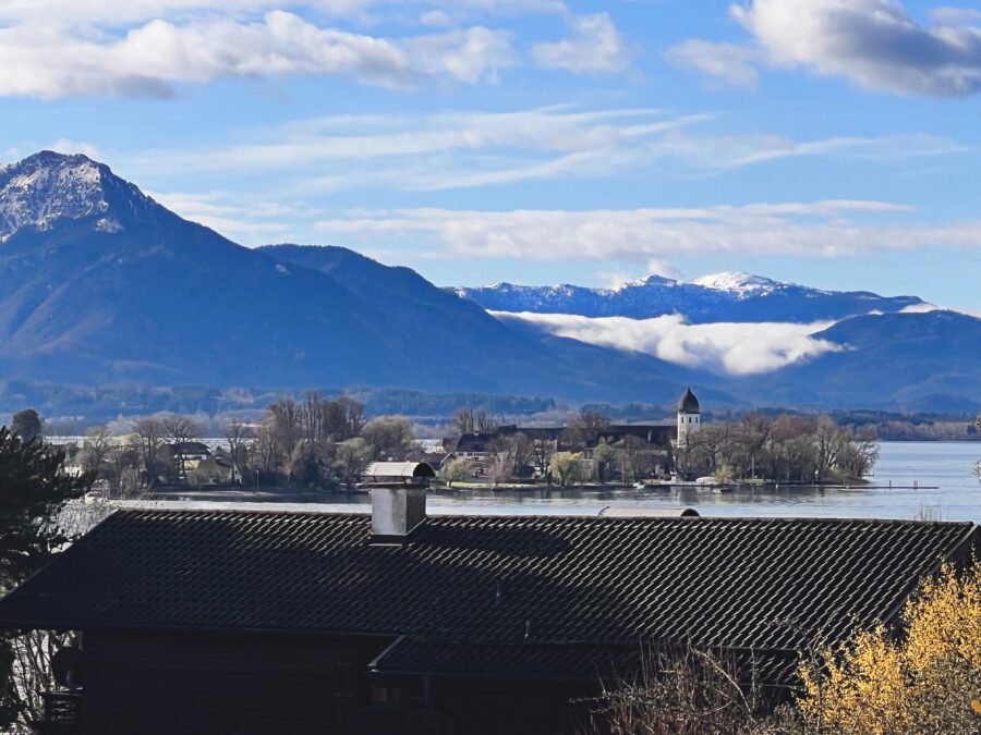 Gehobene Doppelhaushälfte mit traumhaftem Seeblick - Ausblick