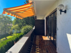 Balkon Südseite - Helle 2-Zi.-Whg. mit Bergblick und umlaufendem Balkon – Wohnpotenzial in TOP Lage