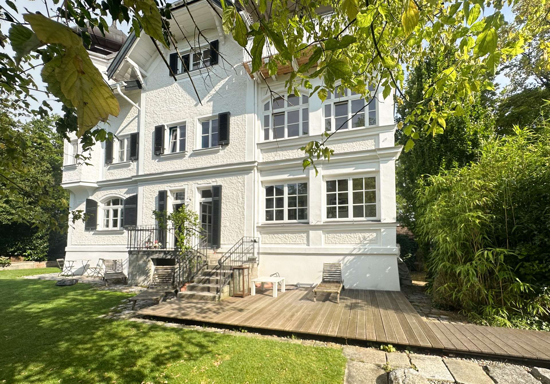 Ansicht vom Garten