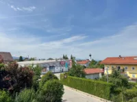 Ausblick vom Balkon - kleine Wohnung