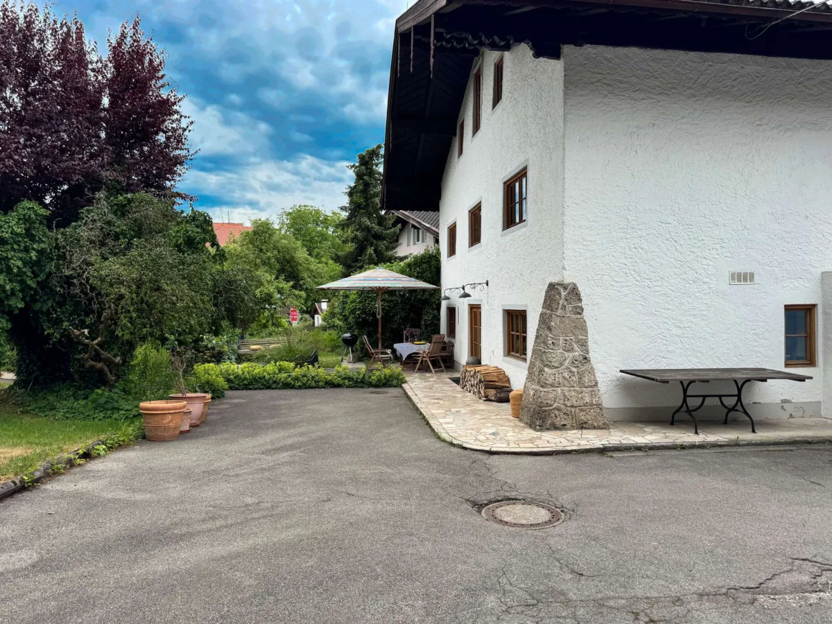 Außenbereich Haupthaus
