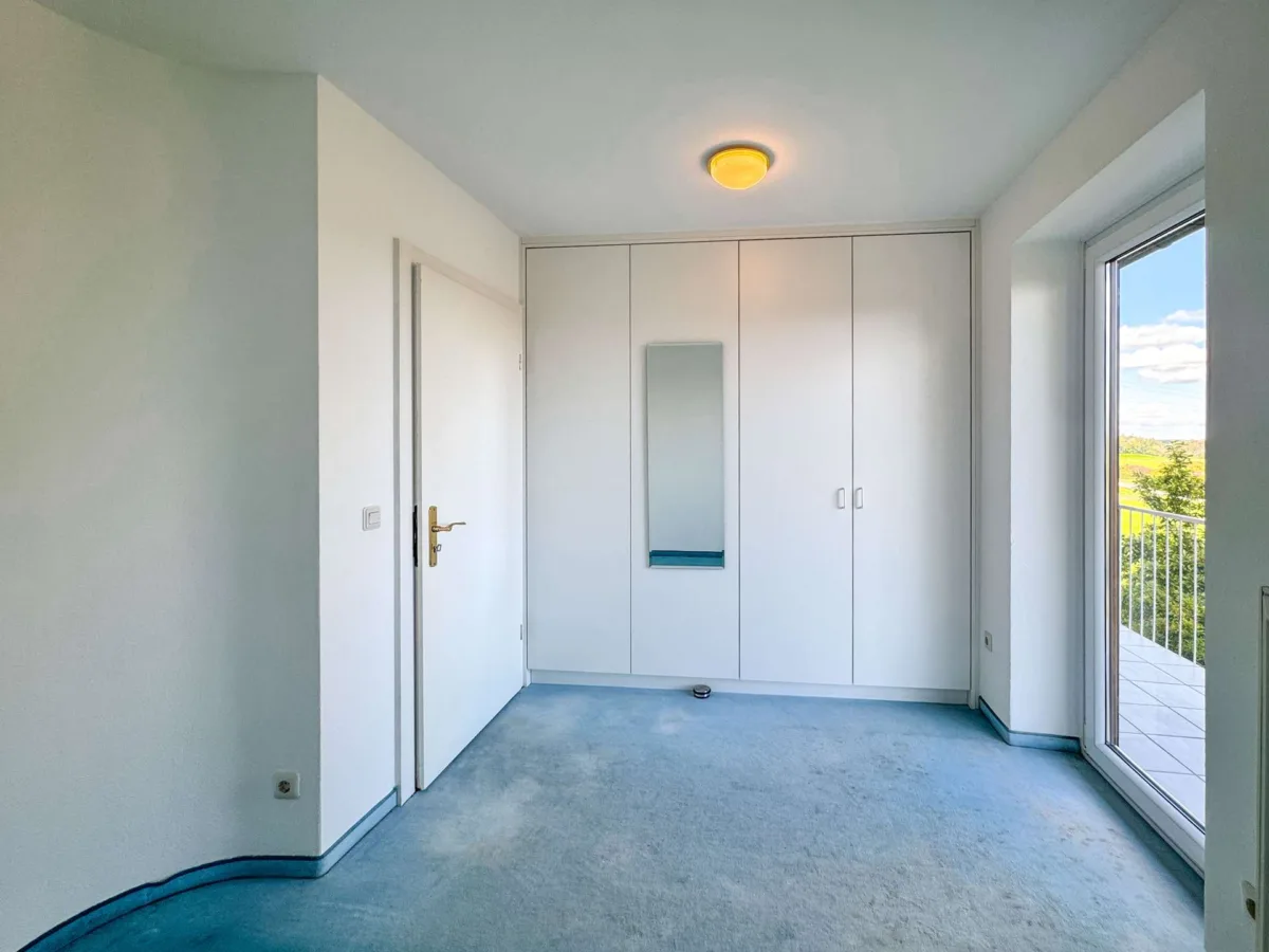 Gäste- oder Kinderzimmer mit Bergblick