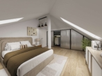 VISUALISIERUNG SCHLAFZIMMER - Wohnen über zwei Ebenen – Exklusives Maisonette-Wohnung
