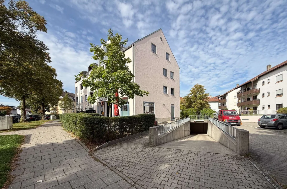 Tiefgaragenzufahrt