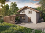 VISUALISIERUNG - Einfamilienhaus im Bau am Herrenberg – nur wenige Schritte zum Chiemsee