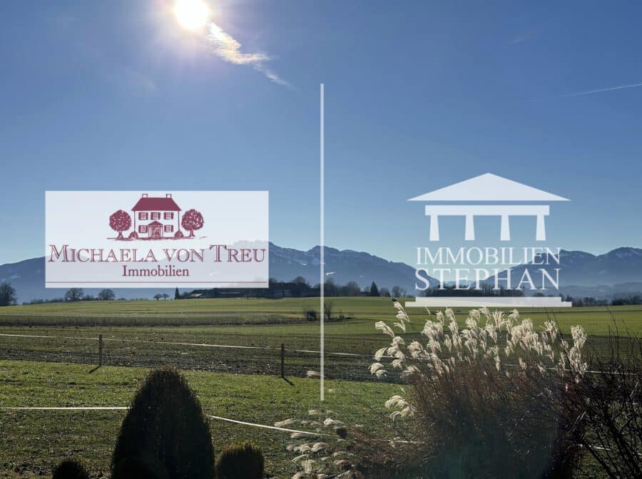 Repräsentatives Anwesen mit freiem Blick über den Chiemsee und das Alpenpanorama - Michaela Von Treu X Immobilien Stephan