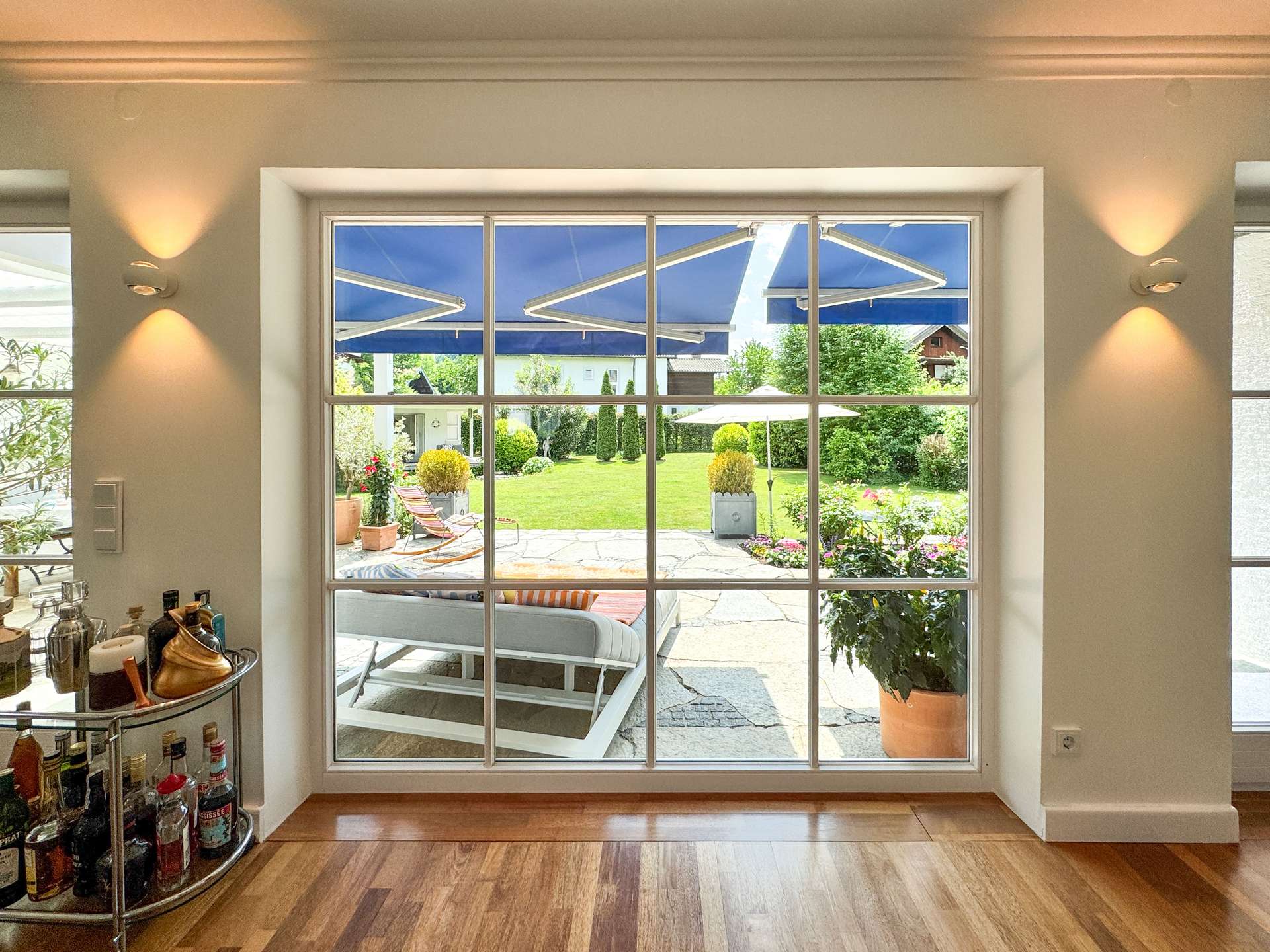 Blick in den Garten