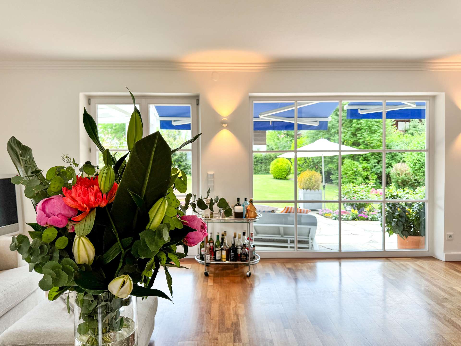 Blick in den Garten