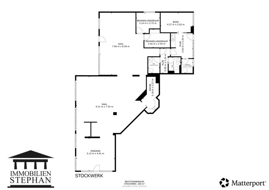 schematischer Grundriss