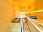 Sauna - Exklusives Einfamilienhaus am Chiemsee – mit Pool, Seeblick und Alpenpanorama