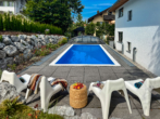 Pool - Exklusives Einfamilienhaus am Chiemsee – mit Pool, Seeblick und Alpenpanorama