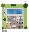 Grundriss EG - Exklusives Einfamilienhaus am Chiemsee – mit Pool, Seeblick und Alpenpanorama