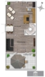 Grundriss DG - Designer-Stadthaus mit Dachterrasse & Bergblick im Herzen von Bad Aibling