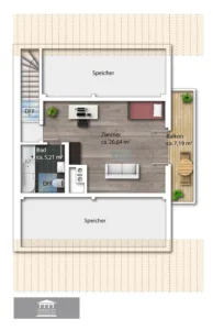 Grundriss DG