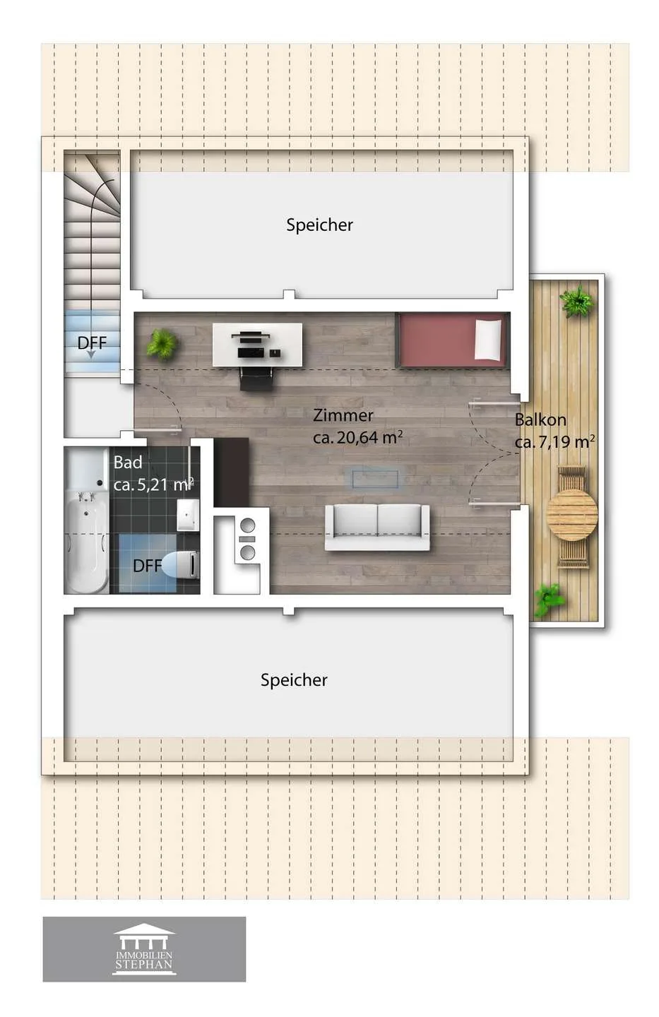 Grundriss DG