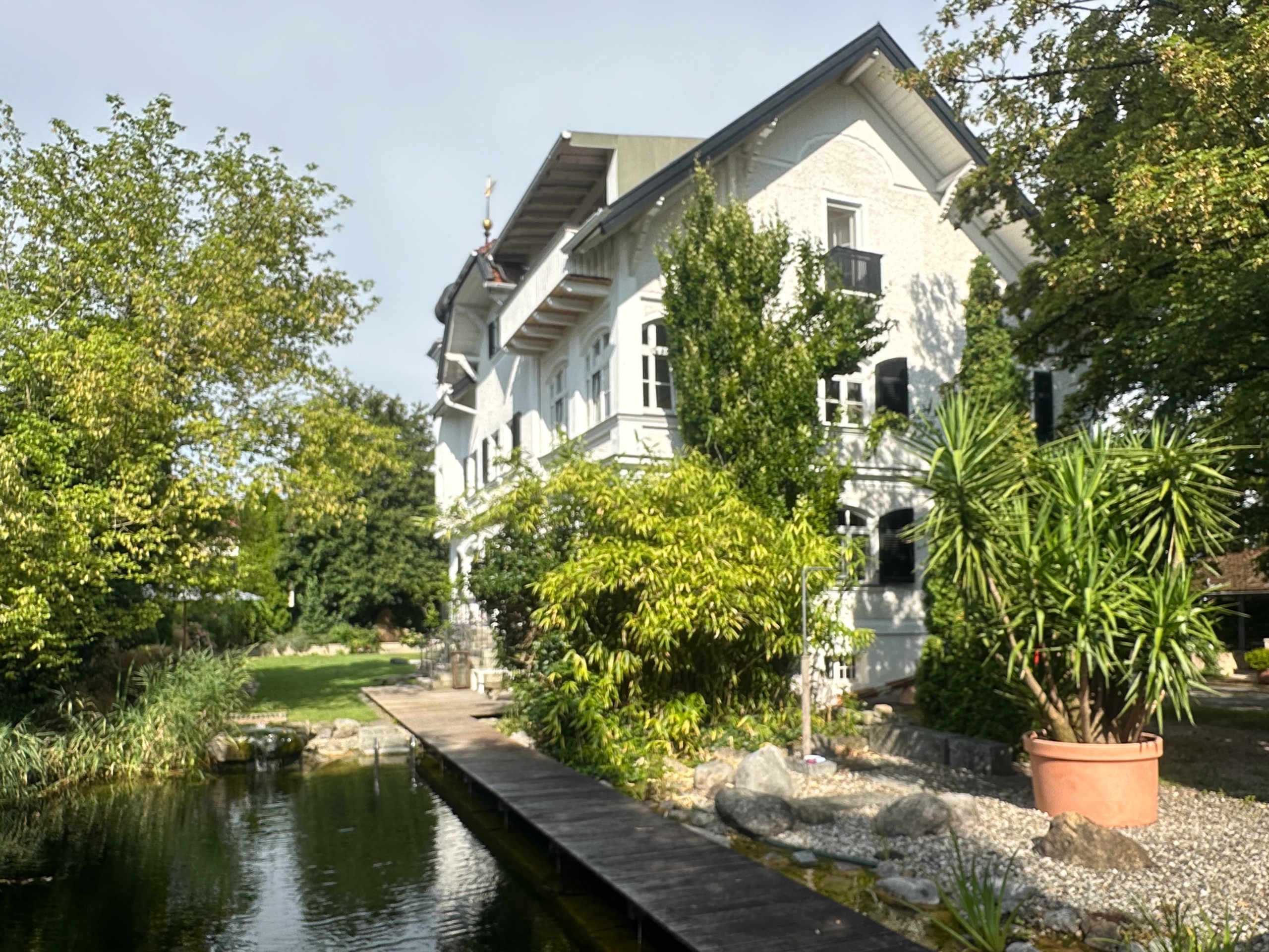Ansicht vom Pool