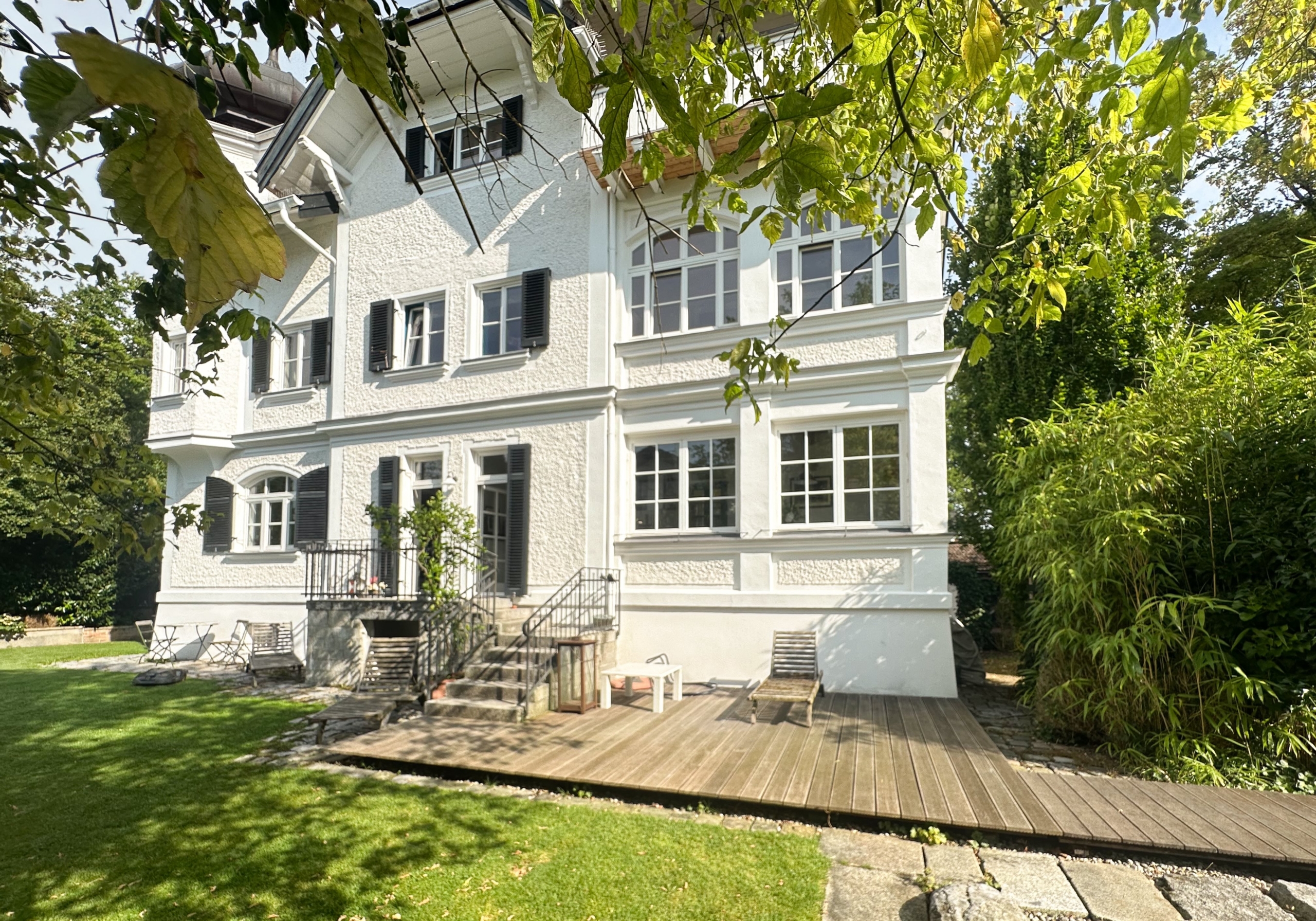 Ansicht vom Garten