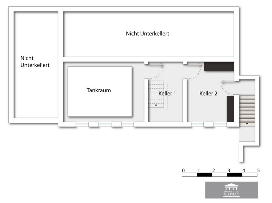 Vielseitig nutzbares EFH mit mit unverbaubarem Bergblick in Traumlage nahe Prien - Grundriss KG