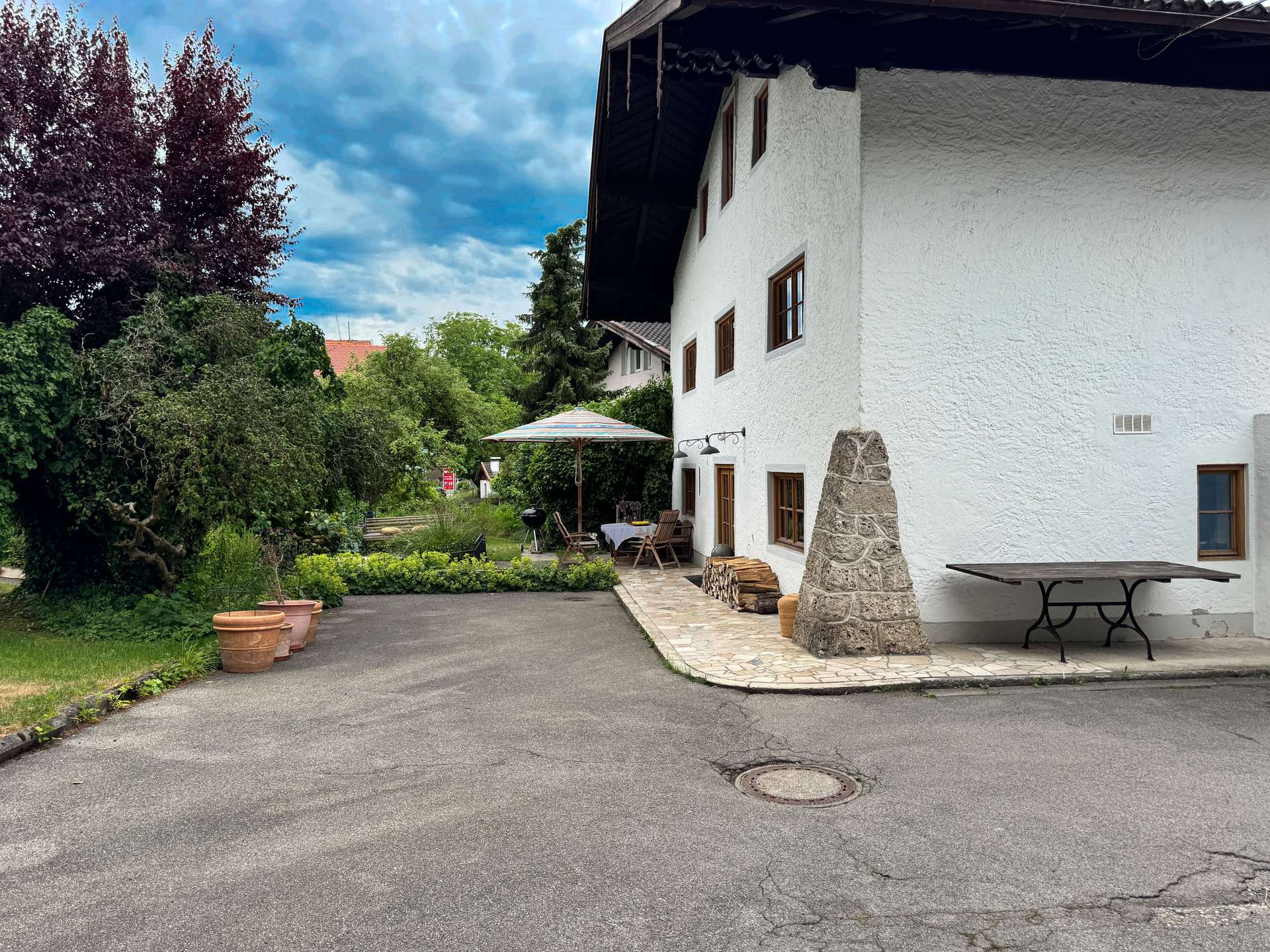 Außenbereich Haupthaus