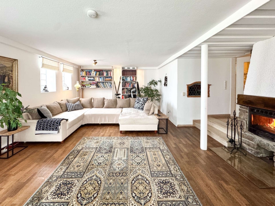 Wohnzimmer EG Hauptwohnung