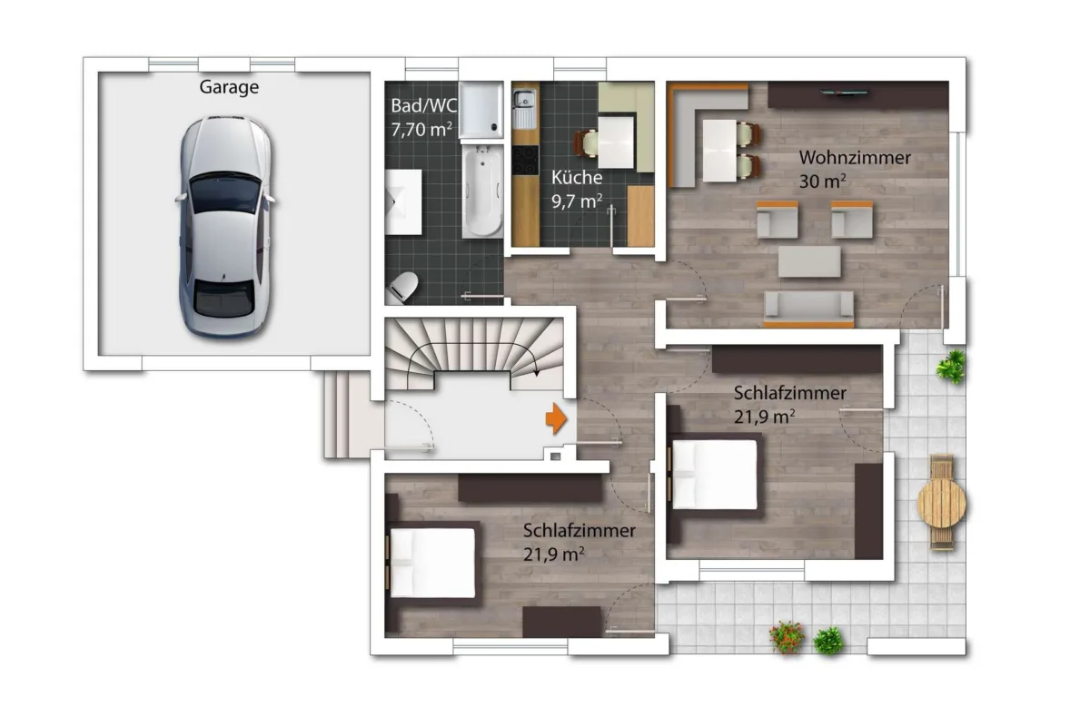 Grundriss EG