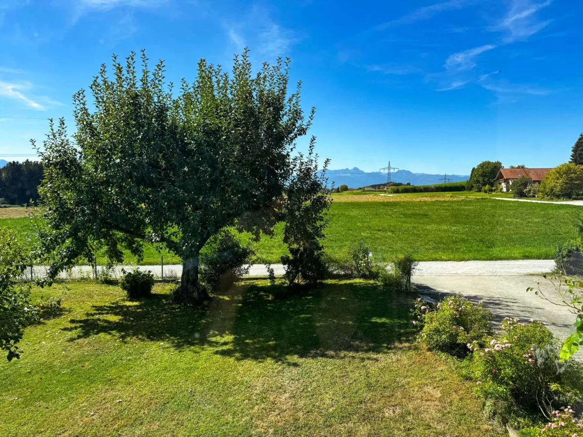 Blick vom Balkon obere Einheit