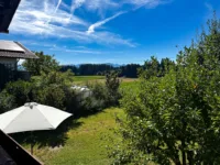 Blick vom Balkon obere Einheit