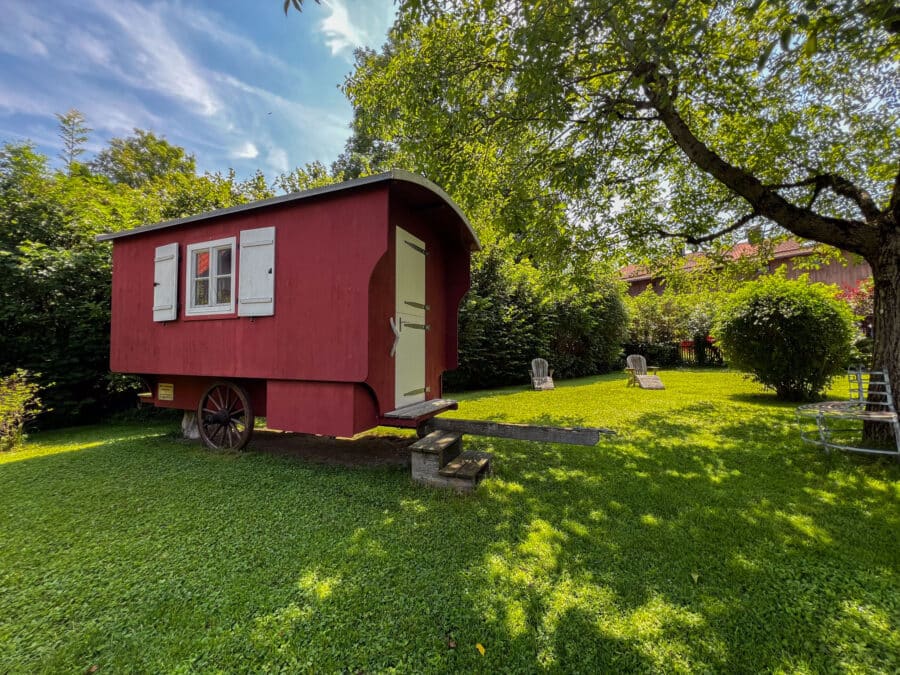 Charmantes Einfamilienhaus im Herzen von Grassau - Garten