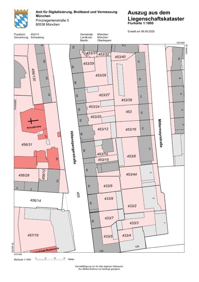 Attraktive Kapitalanlage: 1,5-Zimmer-Wohnung mit Garage in Top-Lage - Lageplan