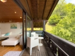 Balkon - Winterparadies Sachrang – Charmante DG-Wohnung für Skifreunde & Bergliebhaber