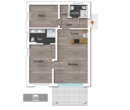 GRUNDRISS - Erstbezug / Stilvolle Neubauwohnung mit Terrasse und Grünfläche