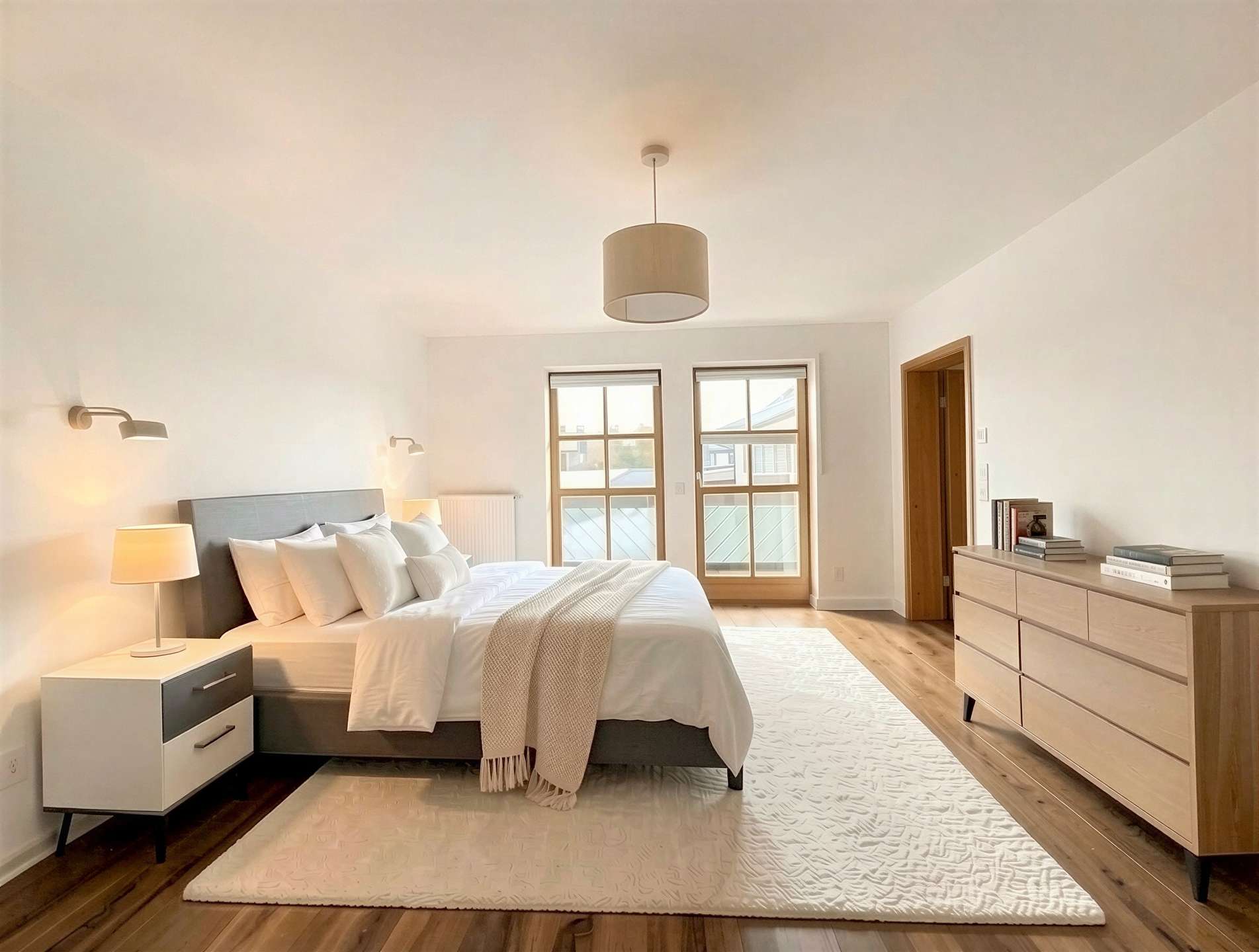 SCHLAFZIMMER / KI-Möblierung
