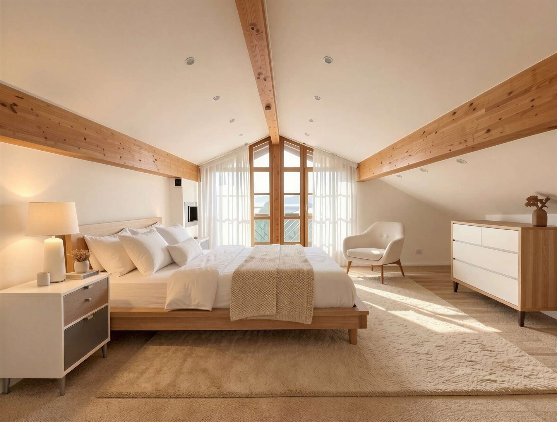 SCHLAFZIMMER / KI-Möblierung