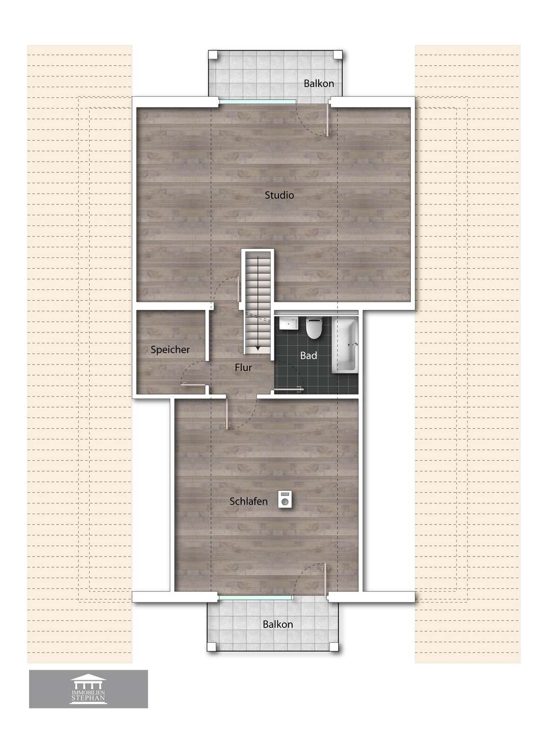 GRUNDRISS DACHGESCHOSS