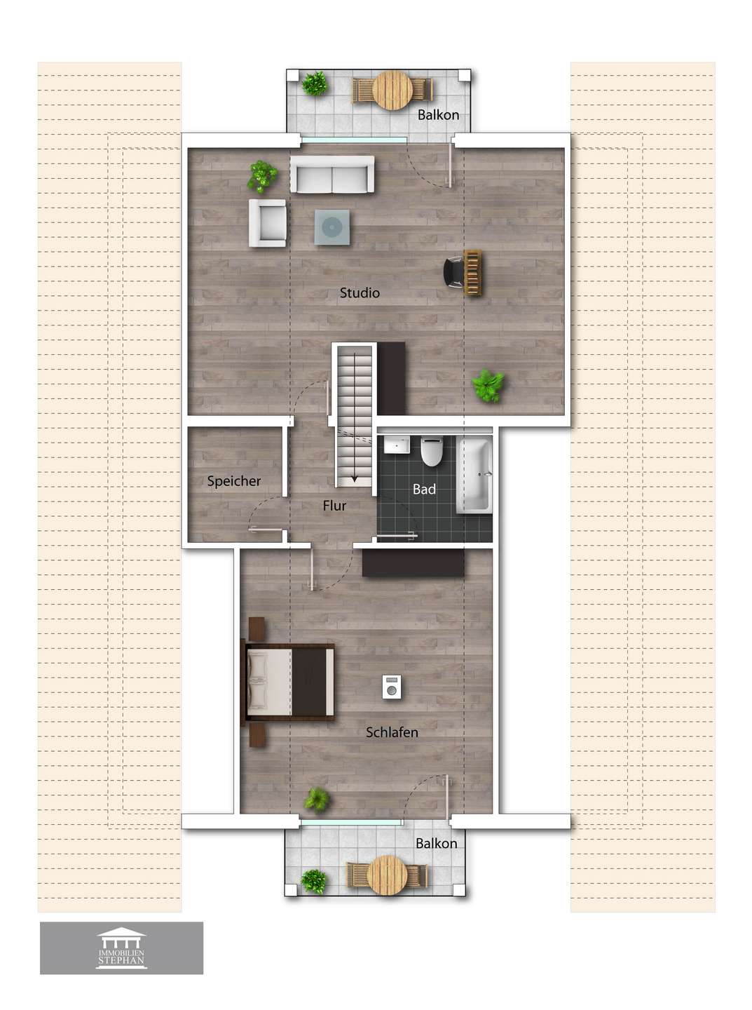GRUNDRISS DACHGESCHOSS