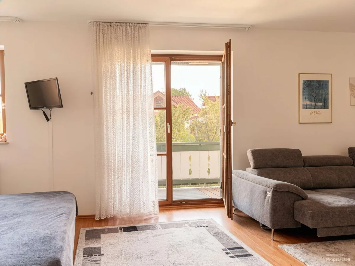 Wohn-/Schlafzimmer - (KI generiert)