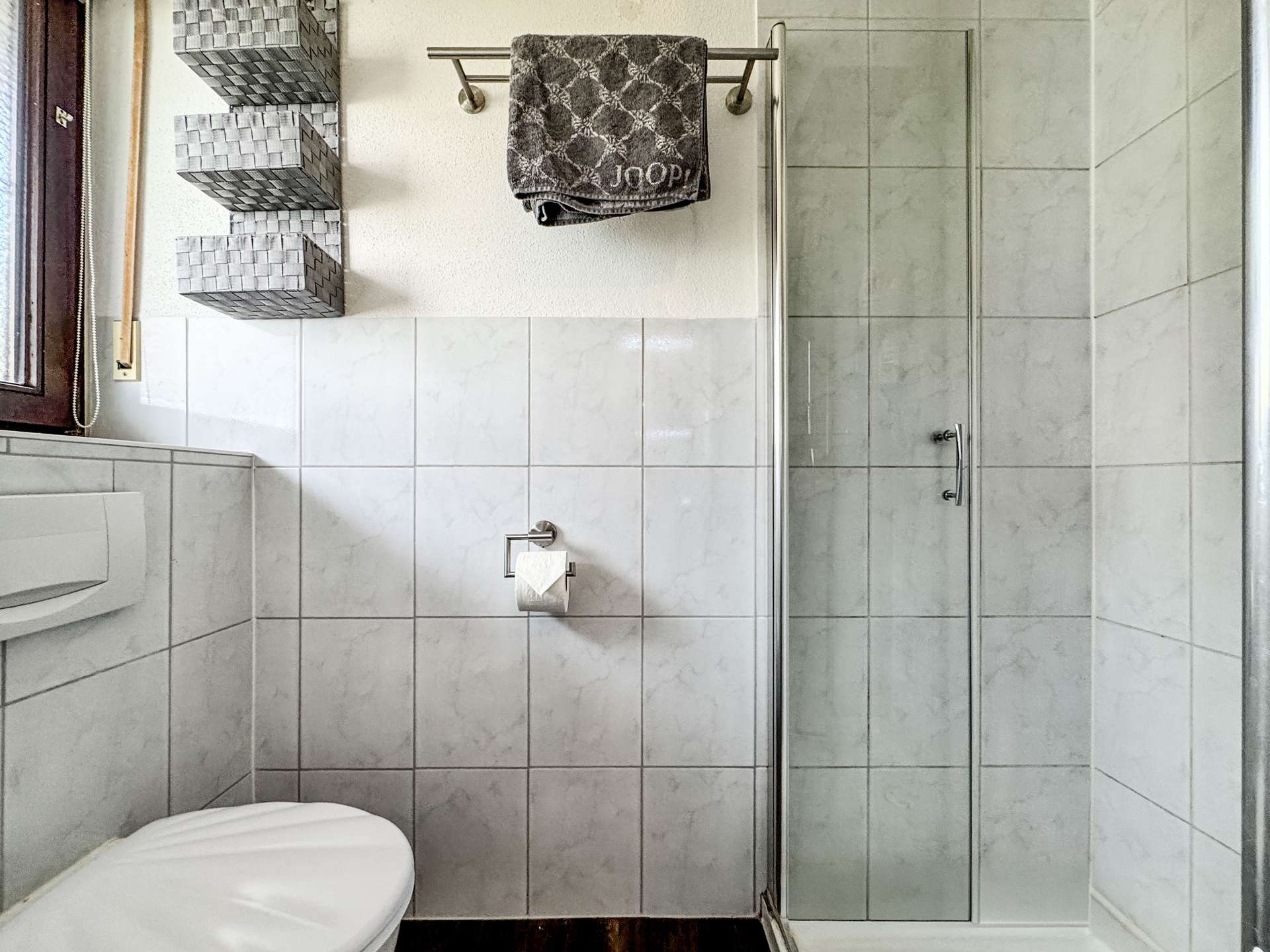 Dusch- und Toilettennische