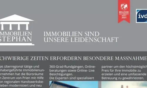 Immobilien Stephan Rosenheimerin Dezember 2020, Januar 2021